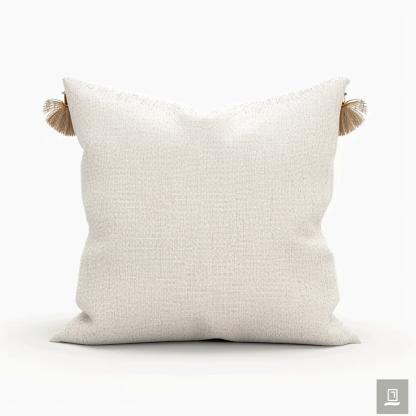 white simple sunshine throw pillow